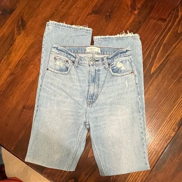 Abercrombie & Fitch Women’s 70’s Vintage Flare XL Denim Jeans - Picture 5 of 6